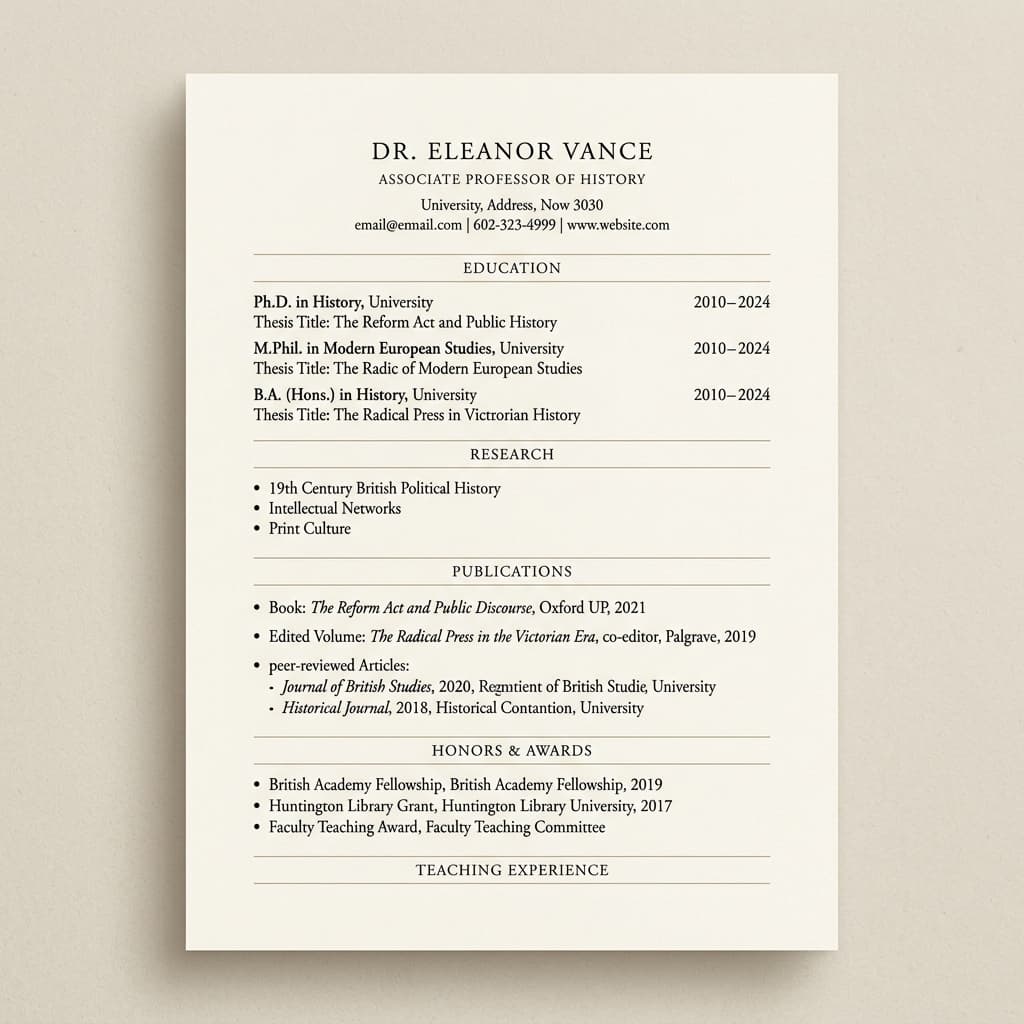 Academic template